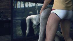 1boy 1girl 3d all_fours animated ass bent_over black_hair bouncing_breasts breasts completely_nude curvy doggystyle faceless faceless_female forest ghost ghost_girl hand_on_own_hip hanging_breasts hetero highres huge_ass hydrafxx jiggle long_hair medium_breasts moaning nature nipples nude pale_skin penis realistic samara_morgan sex sex_from_behind shirt sound spectrophilia television the_ring thick_thighs thighs through_medium through_screen vaginal video water yamamura_sadako yellow_shirt