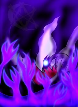 absurdres aura dark dark_aura darkrai gen_4_pokemon ghost highres legendary_pokemon mythical_pokemon nintendo pokemon pokemon_(creature) x473bvrn666