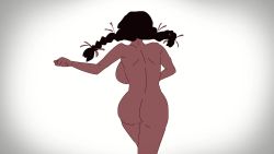 1girl animated anus arm_grab ass bad_end bakemonogatari black_hair blood braid breasts breasts_squeezed_together cat cleft_of_venus fingering glasses grabbing_another&#039;s_breast groping hair_ribbon hands_on_another&#039;s_breasts hands_on_breasts hanekawa_tsubasa highres huge_breasts molestation monogatari_(series) monster multiple_hands navel nipples nude pussy restrained ribbon running spanked spanking twin_braids twintails ugoira uncensored video vinegarjar what