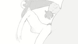 1boy 1girl animal_ears animated cat_ears cat_girl cat_tail completely_nude deep_penetration erection fat fat_man flat_chest from_side grabbing_another&#039;s_hair greyscale hetero holding_another&#039;s_hair human_onahole legs loli long_hair moaning monochrome nude original peachyp penis profile rolling_eyes sex sex_from_behind solo_focus sound stomach_bulge tagme tail testicles thighs vaginal video white_background