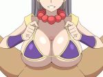 1boy 1girl animated bead_necklace beads bikini bikini_top_only bouncing_breasts breasts brown_hair censored cleavage clothed_female_nude_male earrings erection fate/grand_order fate_(series) grin head_out_of_frame hetero jewelry large_breasts long_hair mosaic_censoring necklace nude paizuri penis pov prayer_beads purple_bikini rubbing simple_background skindentation smile solo_focus strap_gap strap_pull string_bikini swimsuit tonkotu102 ugoira upper_body vambraces video video white_background xuangzang_sanzang_(fate)