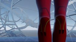 1girl 3d alternate_hairstyle animated artist_request ass_shake audible_music bodysuit breasts character_name curvy dancing evangelion:_2.0_you_can_(not)_advance eyepatch highres lips long_hair looking_at_viewer mecha_pilot_suit mikumikudance_(medium) neon_genesis_evangelion plugsuit_(evangelion) rebuild_of_evangelion shiny_clothes shiny_skin skin_tight solo sound souryuu_asuka_langley test_plugsuit_(evangelion) thigh_gap twintails video view_between_legs