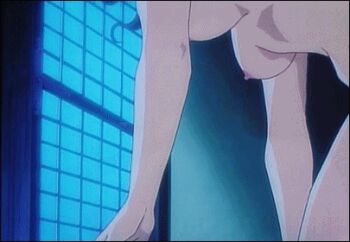 1990s_(style) 1boy 1girl age_difference all_fours animated animated_gif ass ass_grab barefoot bouncing_breasts breasts breasts_apart character_request clenched_teeth doggystyle closed_eyes from_above from_below green_hair hair_over_shoulder hanging_breasts hetero indoors long_hair low-tied_long_hair lowres medium_breasts navel nipples nude old old_man open_mouth ponytail sakurai_sensei sex sex_from_behind shrine small_areolae small_nipples statue teacher teeth thighs top-down_bottom-up twin_angels wooden_floor