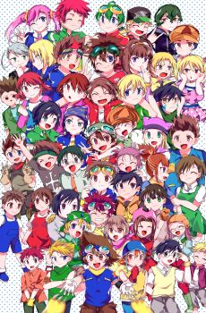 absurdres ai_(digimon) akiyama_ryo amano_nene_(digimon_xros_wars) amano_yuu_(digimon) aonuma_kiriha appmon asuka_torajirou daimon_masaru_(digimon_savers) digimon digimon_adventure digimon_adventure_02 digimon_frontier digimon_savers digimon_tamers digimon_universe:_appli_monsters digimon_xros_wars digimon_xros_wars:_toki_wo_kakeru_shounen_hunter-tachi fujieda_yoshino goggles goggles_on_head hida_iori highres himi_tomoki hinomoto_akari ichijouji_ken inoue_miyako ishida_yamato izumi_koshiro kanbara_takuya karan_eri katou_juri katsura_rei kido_jo kimura_kouichi kitagawa_kenta kudou_taiki lee_jianliang lee_shaochung makino_ruki makoto_(digimon) matsuda_takato minamoto_kouji mogami_ryouma motomiya_daisuke noguchi_ikuto orimoto_izumi ozora_yujin shibayama_junpei shinkai_haru shiota_hirokazu source_request suzaki_airu tachikawa_mimi tagme takaishi_takeru takenouchi_sora thoma_h._norstein tobari_ren tsurugi_zenjirou wallace_(digimon) yagami_hikari yagami_taichi