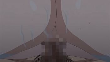 10s 1boy 1girl 2018 animated animated_gif ass brother_and_sister brown_hair censored condom cowgirl_position huge_ass incest male_pubic_hair mayu_(nee_shiyo) mosaic_censoring navel nee_shiyo pubic_hair queen_bee_(animation_studio) sex siblings straddling sweat tagme takuya_(nee_shiyo)