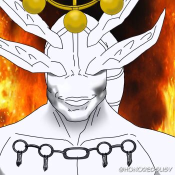 Rule 34 | commentary, english commentary, honoredsusy, ishowspeed, ishowspeed trying not to laugh (meme), jujutsu kaisen, mahoraga (jujutsu kaisen), meme