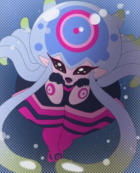 digimon digimon_(creature) jellyfish_girl jellymon monster_girl nikoh tentacle_hair tentacles