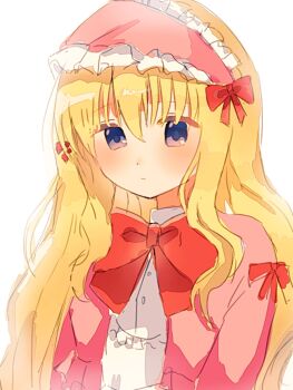 1girl artist_request blonde_hair blue_eyes closed_mouth kirihata_sonoka_(kuroyuri_no_yakata) kuroyuri_no_yakata long_hair solo source_request