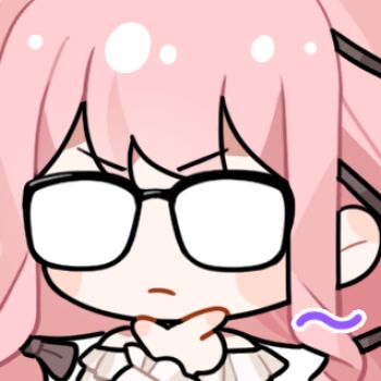 1girl artist_request bare_shoulders bespectacled black-framed_eyewear black_bow black_ribbon blush_stickers bow chibi closed_mouth frilled_shirt frilled_sleeves frills frown glasses hair_bow hair_ribbon hand_on_own_chin infinity_nikki long_hair long_sidelocks long_sleeves low_twintails lowres nikki_(nikki) nikki_(series) off-shoulder_shirt off_shoulder official_art opaque_glasses perfect_start_(infinity_nikki) pink_hair puffy_long_sleeves puffy_sleeves ribbon shirt sidelocks simple_background sleeves_past_wrists solo thinking tress_ribbon twintails upper_body white_background white_shirt
