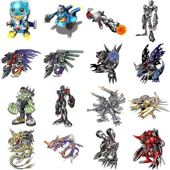 Rule 34 | aegisdramon, android, andromon, axe, boltmon, cannon, chaosdramon, crack team, cyborg, digimon, digimon (creature), dragon, energy, espimon, floating, gigadramon, gigaseadramon, gun, gundramon, hiandromon, highres, hoverespimon, megadramon, metalgreymon (virus), metalmamemon, metalseadramon, metaltyranomon, mugendramon, official art, orb, weapon