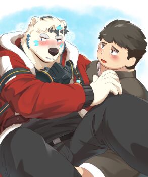 Rule 34 | afterschool, averting eyes, frost, highres, male focus, non-web source, summoners, tagme