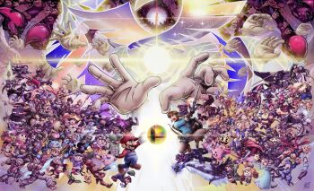 6+boys 6+girls absolutely_everyone absurdly_detailed_composition absurdres aegis_sword_(xenoblade) alex_(minecraft) alph_(pikmin) alternate_hair_length alternate_hairstyle amamiya_ren android animal_crossing animal_ears armor arms_(game) atlus banjo-kazooie banjo_(banjo-kazooie) bare_shoulders baseball_cap bayonetta bayonetta_(series) bayonetta_2 beanie behind-the-head_headphones belt black_gloves black_hair black_legwear block_(object) blonde_hair blouse blue_armor blue_eyes blue_hair blue_overalls blush bodysuit bowser bowser_jr. breasts brothers brown_hair buster_sword capcom cape captain_falcon castlevania:_rondo_of_blood castlevania:_symphony_of_the_night castlevania_(series) charizard chest_jewel chrom_(fire_emblem) clothed_pokemon cloud_strife copy_ability crown dark_pit dark_samus denim diddy_kong disney dog_(duck_hunt) dog_girl domino_mask donkey_kong donkey_kong_(1981_game) donkey_kong_(series) donkey_kong_country dougi dr._mario dr._mario_(game) dragon_(arms) dragon_quest dragon_quest_iii dragon_quest_xi dress duck_(duck_hunt) duck_hunt earrings elf enderman epic everyone eye_mask eyebrows_visible_through_mask f-zero facial_hair falchion_(fire_emblem) falco_lombardi family_computer_robot fatal_fury fatal_fury_cap father_and_daughter female_byleth_(fire_emblem) female_corrin_(fire_emblem) final_fantasy final_fantasy_vii final_fantasy_vii:_advent_children fingerless_gloves fire_emblem fire_emblem:_mystery_of_the_emblem fire_emblem:_path_of_radiance fire_emblem:_the_binding_blade fire_emblem:_three_houses fire_emblem_awakening fire_emblem_fates food fox_mccloud fukuyama_jun galaxia_(sword) game_&amp;_watch ganondorf gen_1_pokemon gen_2_pokemon gen_4_pokemon gen_6_pokemon gen_7_pokemon gerudo glasses gloves green_eyes greninja gun hadouken hair_between_eyes hand_tattoo hat headband headphones headpiece hero_(dq11) hero_(dq4) highres holding horns hylian_shield ice_climber iggy_koopa ike_(fire_emblem) incineroar inkling inkling_girl inkling_player_character isabelle_(animal_crossing) ivysaur jacket jeans jewelry jigglypuff joker_(persona_5) junior_clown_car kazooie_(banjo-kazooie) keyblade kid_icarus kid_icarus_uprising king_dedede king_k._rool kingdom_hearts kingdom_hearts_i kingdom_key kirby kirby_(series) knit_hat konami koopalings large_breasts larry_koopa leaf_(pokemon) legendary_pokemon lemmy_koopa link lipstick little_mac long_hair long_sleeves lucario lucas_(mother_3) lucina_(fire_emblem) ludwig_von_koopa luigi luigi&#039;s_mansion makeup male_robin_(fire_emblem) mario mario_(series) marth_(fire_emblem) martial_arts_belt masamune_(ff7) mask master_sword mega_man_(character) mega_man_(classic) mega_man_(series) megawatt_(arms) meta_knight metal_gear_(series) metal_gear_solid metal_gear_solid_2:_sons_of_liberty metroid metroid_prime_3:_corruption mewtwo mii_(nintendo) mii_brawler mii_gunner min_min_(arms) minecraft minecraft_sword mishima_kazuya mitre mole mole_under_mouth monado morton_koopa_jr. mother_(series) mother_2 mother_3 mr._game_&amp;_watch multiple_boys multiple_girls muscular mustache mythra_(massive_melee)_(xenoblade) mythra_(xenoblade) namco nana_(ice_climber) necktie ness_(mother_2) nintendo noodles olimar on_shoulder open_mouth overalls pac-man pac-man_(game) palutena pants pantyhose persona persona_5 pichu pikachu pikmin_(creature) pikmin_(series) piranha_plant pit_(kid_icarus) plaid_clothes plaid_pants plumber pointy_ears pokemon pokemon_(creature) pokemon_on_shoulder pokemon_rgby ponytail popo_(ice_climber) power_suit_(metroid) powering_up princess_daisy princess_peach princess_zelda punch-out!! pyra_(xenoblade) ramram_(arms) rareware red_(pokemon) red_eyes red_gloves red_hair red_legwear ribbon_hair richter_belmont ridley rosalina roto_(dq3) roy_(fire_emblem) roy_koopa ryu_(street_fighter) samus_aran scar sega sephiroth sheik shield shirt short_hair short_shorts shorts shoulder_armor shulk_(xenoblade) siblings sidelocks simon_belmont skin_tight skirt slime_(dragon_quest) smash_ball smile sneaking_suit snk solid_snake sonic_(series) sonic_the_hedgehog sora_(kingdom_hearts) spiked_hair spikes spirit_(super_smash_bros.) square_enix squirtle star_(symbol) star_fox steve_(minecraft) street_fighter street_fighter_ii_(series) striped_clothes striped_shirt super_mario_galaxy super_mario_land super_mario_odyssey super_smash_bros. super_smash_bros._logo swept_bangs sword sword_of_the_creator tank_top tattoo teeth tekken terry_bogard the_king_of_fighters the_legend_of_zelda the_legend_of_zelda:_a_link_between_worlds the_legend_of_zelda:_breath_of_the_wild the_legend_of_zelda:_ocarina_of_time the_legend_of_zelda:_the_wind_waker thick_eyebrows tiara toon_link topknot topless_male triforce tunic varia_suit very_long_hair vest villager_(animal_crossing) wario weapon wendy_o._koopa whip white_hair wii_fit wii_fit_trainer wii_fit_trainer_(female) wings wolf_o&#039;donnell xander_mobus xenoblade_chronicles_(series) xenoblade_chronicles_1 xenoblade_chronicles_2 yoshi yoshiunity young_link zero_suit