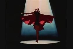 Rule 34 | 1990s (style), 2girls, 4boys, animated, anime screenshot, audience, ayame (power stone), bouncing breasts, breasts, capcom, cleavage, dancing, dark-skinned female, dark skin, edward fokker, galuda, multiple boys, multiple girls, navel, navel piercing, piercing, ponytail, power stone, retro artstyle, rouge (power stone), ryoma (power stone), sound, video