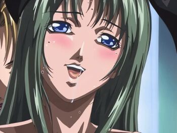 00s 1futa 1girl 2001 after_rape age_difference animal_ears animated animated_gif bible_black bible_black_night_of_the_walpulgiss blonde_hair blush fake_animal_ears female_orgasm futa_with_female futanari girl_on_top green_hair happy ito_mika kitami_reika long_hair mind_control older_female_and_younger_female open_mouth orgasm rabbit_ears rape saliva school_nurse_and_student short_hair sitting sweat tagme teacher_and_student