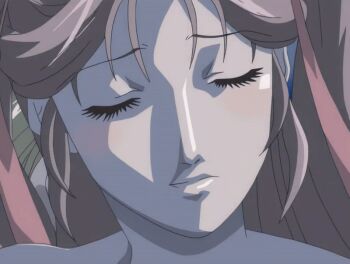00s 1futa 1girl 2005 american animated animated_gif bible_black bible_black_new_testament blonde_hair brown_hair closed_eyes female_focus futanari hair_ribbon implied_futanari implied_sex jody_crowley multiple_girls ribbon shin_bible_black shiny_skin short_hair tagme tan toudou_yuki twintails yuri
