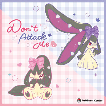 back blush english_text extra_mouth full_body gen_3_pokemon looking_at_viewer looking_back mawile nintendo no_humans official_art open_mouth pokemon pokemon_(creature) red_eyes sharp_teeth sitting standing tears teeth