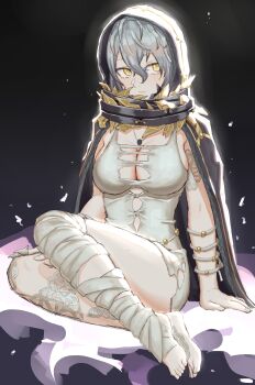 1girl breasts cleavage code_vein highres io_(code_vein) large_breasts tagme