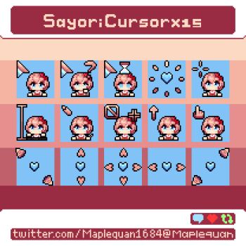 1girl anger_vein animated animated_gif blinking blue_eyes bouncing bow buffering cursor cursor_(medium) doki_doki_literature_club doki_doki_literature_club_school_uniform hair_bow heart highres like_and_retweet loading_icon maplequan multiple_views pink_hair pixel_art pixel_text red_bow sayori_(doki_doki_literature_club) school_uniform short_hair typing watermark web_address