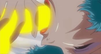 Rule 34 | 00s, 1boy, 1girl, 2002, age difference, animated, animated gif, closed eyes, curly hair, demon, demon girl, eyeshadow, fellatio, genyo (the urotsuki), green hair, licking, licking penis, lipstick, lowres, makeup, older female and younger male, oral, penis, queen, sidelocks, tagme, thick lips, urotsukidouji