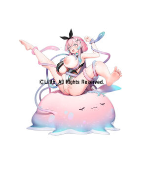 1girl asaka_riju breasts huge_breasts lilith-soft smile taimanin_(series) taimanin_rpgx