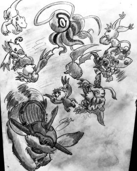 Rule 34 | agumon, animal ears, bird, bug, cat, cat ears, digimon, digimon (creature), gabumon, gloves, gomamon, holy ring, komondomon, negamon, palmon, patamon, piyomon, reptile, tail, tailmon, tentomon, wings