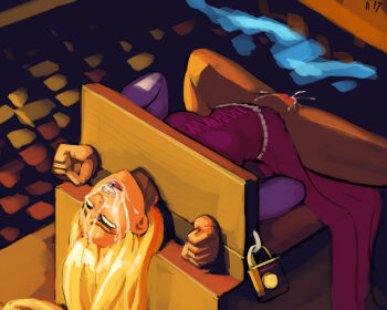 1girl absurdly_long_hair after_fellatio after_vaginal aftersex aka6 bdsm blonde_hair bondage bottomless bound bound_wrists breasts clenched_hands clothing_aside corset cum cum_in_mouth cum_in_pussy cum_on_body cumdrip disney dress dress_aside empty_eyes facial female_focus green_eyes groin half-closed_eyes hands_up humiliation lips long_hair lying medium_breasts no_panties nose on_back open_mouth pillory public_use pussy rapunzel_(disney) restrained rolling_eyes solo spread_legs stationary_restraints stocks tangled teeth thick_eyebrows upper_teeth_only upside-down very_long_hair