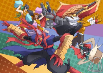 Rule 34 | banchogolemon, bancholeomon, bancholilimon, banchomamemon, banchostingmon, banchou, cheerleader, daimon chika, delinquent, digimon, digimon (creature), fairy, flower, monster girl, petals, plant girl