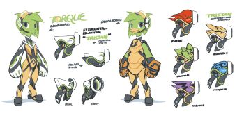 1boy 2015 absurdres bird bird_boy bodysuit boots commander_torque duck duck_boy freedom_planet freedom_planet_1 furry furry_male goggles goggles_on_head green_fur gun hair_tuft headset highres krita_(medium) original signature smile standing tyson_tan weapon