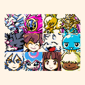 Rule 34 | 1girl, 2boys, amanokawa hiro, amphimon, angoramon, bandaged arm, bandages, blue eyes, diarbbitmon, digimon, digimon (creature), digimon ghost game, dinosaur, espimon, gammamon, gulusgammamon, higashimitarai kiyoshiro, highres, jellyfish girl, jellymon, long hair, monster girl, multiple boys, quantumon, rabbit, rastadog77, short hair, siriusmon, tentacle hair, tentacles, triceratops, tsukiyono ruli, white hair