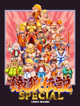 1girl 6+boys andy_bogard axel_hawk bald bandages beard belt big_bear billy_kane bird blonde_hair blue_eyes bo_staff boxing_gloves breasts brown_belt brown_eyes brown_hair cheng_sinzan chinese_clothes cleavage commentary_request crossed_arms dougi duck_king facial_hair fatal_fury fatal_fury_special fingerless_gloves geese_howard gloves hair_ornament hand_in_pocket hat highres japanese_clothes kim_kaphwan laurence_blood mohawk multiple_boys mustache pixel_art pixelflag ponytail purple_hair ryou_sakazaki ryuuko_no_ken scar scar_on_face scar_on_forehead shiranui_mai sunglasses suspenders terry_bogard translation_request tung_fue_rue union_jack_print v white_hair wolfgang_krauser yamada_jubei