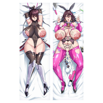 1girl breasts cum cum_in_pussy dakimakura_(medium) huge_breasts lilith-soft mature_female mizuki_shiranui prostitution taimanin_(series) taimanin_yukikaze takeda_hiromitsu