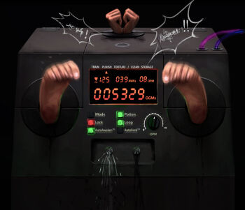 1girl bdsm bondage bound box feet forced_orgasm ikelag in_box in_container machine opm orgasm_counter restrained sex_machine sex_toy stationary_restraints toes translation_request vibrator