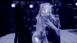 1girl 3d animated audible_music breasts cleft_of_venus cynical_night_plan_(vocaloid) dancing faceless faceless_crowd loli mikumikudance mikumikudance_(medium) monster_girl nipples nude pussy rain road see-through_body slime_girl small_breasts solo_focus sound street tagme tsz_mmd uncensored video