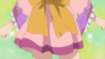 1girl alternate_costume alternate_hairstyle animated ass blush breasts brown_hair cameltoe clenched_hands highres japanese_clothes kimono kissxsis legs long_hair looking_at_viewer medium_breasts modeling multiple_views open_mouth panties pantyshot smile solo suminoe_ako tagme thighs tongue turnaround twintails underwear video white_panties yellow_eyes