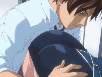 00s 1girl 2007 animated animated_gif ass bible_black bible_black_new_testament clothes_lift clothing_aside cunnilingus ichikawa_aki oral possession saliva shin_bible_black skirt skirt_lift tagme thighhighs tongue tongue_out unconscious yamanishi_naoto