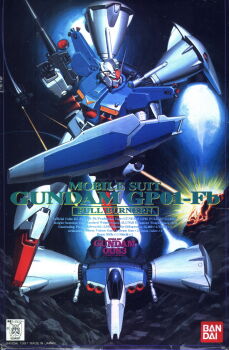 1990s_(style) 1991 artist_request asteroid bandai beam_cannon beam_rifle box_art character_name company_name core_fighter dated dra-c earth_federation earth_federation_space_forces energy_beam energy_gun firing gundam gundam_0083 gundam_gp-01_full_vernian_zephyranthes gundam_gp-01_zephyranthes gunpla highres holding holding_weapon logo machinery mecha mecha_focus mobile_suit model_kit official_art painting_(medium) realistic retro_artstyle robot roundel rx-78-2_gundam scan science_fiction shield thrusters traditional_media v-fin vernier_thrusters weapon zeon