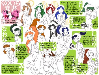 brown_hair character_request commentary_request fat rakudai_ninja_rantarou sourpuss_info