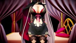 1boy 1girl 20s 3d animated arms_up audience black_footwear black_gloves blonde_hair blush boots bouncing bouncing_breasts bound bound_arms bra_strap breasts cape cleavage cleavage_cutout clothing_cutout dancing elbow_gloves fang full_body gloves hair_between_eyes hat heart heart-shaped_pupils hip_focus hypnosis indoors large_breasts long_hair looking_at_viewer me!me!me! mikumikudance_(medium) mind_control multiple_others music navel nijisanji nui_sociere on_stage partially_fingerless_gloves silhouette skin_fang slit_pupils solo_focus stage submission swaying symbol-shaped_pupils tagme thigh_boots thighhighs thighs very_long_hair video virtual_youtuber witch_hat yellow_eyes