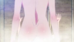 2girls ahoge animated anime_screenshot ass back backboob barefoot bath bathing blonde_hair blue_eyes blue_hair blush braid breasts butt_crack closed_eyes collarbone completely_nude convenient_censoring eye_contact feet groin hair_between_eyes hair_bun hands_on_another&#039;s_shoulders hands_on_own_knees highres hug large_breasts looking_at_another medium_breasts medium_hair multiple_girls music navel nude red_eyes rit_(shin_no_nakama) ruti_ragnason shin_no_nakama_janai_to_yuusha_no_party_wo_oidasareta_no_de_henkyou_de_slow_life_suru_koto_ni_shimashita sideboob sidelocks sitting smile soap_bubbles soap_censor sound stomach thighs video washing_back water