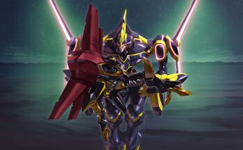 artist_request character_request code_geass code_geass:_fukkatsu_no_lelouch code_geass:_lost_stories game_cg gekkouei_sui highres knightmare_frame mecha no_humans non-web_source official_art robot tagme