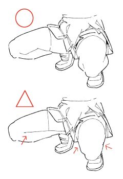 1girl commentary guide high_contrast highres leg_focus monochrome oekakiism original shoes simple_background skirt squatting