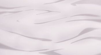 1girl animated animated_gif bed blue_bra bouncing_breasts bra breast_focus breasts button_gap buttons cleavage getsuyoubi_no_tawawa large_breasts lying maegami-chan_(tawawa) on_bed shirt solo underwear white_shirt