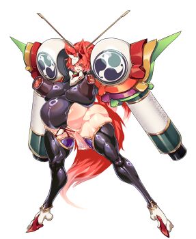 absurdres big_belly breasts commentary_request commission gigantic_breasts highres inflation nipple_penetration original pregnant skeb_commission t.a.k.