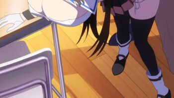 animated animated_gif nukigee_mitai_na_shima_ni_sunderu_watashi_wa_dou_surya_ii_desu_ka? tagme