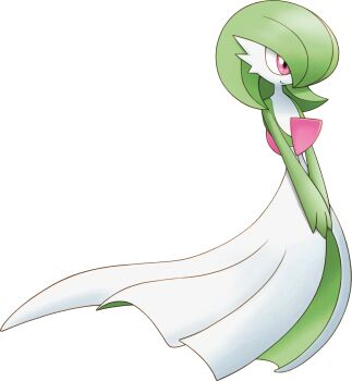 00s bob_cut full_body gardevoir gen_3_pokemon highres nintendo non-web_source official_art own_hands_together pink_eyes pokemon pokemon_(creature) pokemon_mystery_dungeon pokemon_mystery_dungeon:_explorers_of_time/darkness/sky smile solo standing transparent_background v_arms