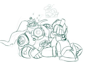 Rule 34 | cape, digimon, digimon (creature), espimon, highres, invisimon, looking at viewer, mecha, robot, solo, sparkle