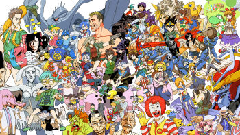 &gt;_o 1980s_(style) 2channel 47_(dancer) 6+boys 6+girls :&lt; :3 a-ko_(ba-gyou_no_fujoshi) absolutely_everyone absurdly_detailed_composition absurdres adjusting_clothes adjusting_headwear against_glass ahoge air_(visual_novel) air_man akita_neru album_cover album_cover_redraw alice_margatroid amputee android angry angry_german_kid animal_ears animalization annotation_request antenna_hair apron aqua_eyes aqua_hair aqua_helmet aquarion_(series) arm_cannon arm_up armor arms_behind_back arms_up atlus b-ko_(ba-gyou_no_fujoshi) ba-gyou_no_fujoshi baby ball bare_shoulders barefoot bartz_klauser baseball_cap baseball_uniform bass_guitar belt billy_herrington black_cloak black_eyes black_footwear black_gloves black_hair black_pants black_serafuku black_shirt black_shorts black_skirt black_socks blank_eyes blanka blonde_hair blood blood_on_clothes blood_on_face blood_sword_(final_fantasy) bloody_weapon blue_bodysuit blue_dress blue_eyes blue_footwear blue_gemstone blue_gloves blue_hair blue_headwear blue_jacket blue_neckwear blue_pants blue_sailor_collar blue_shirt blue_shorts blue_skirt blue_sweater blue_tunic blush blush_stickers bob_cut body_writing bodysuit bokurano boon boots bottle bow bow_panties bowl_cut bowtie bracelet breastplate breasts bren_ten brooch brown_eyes brown_footwear brown_gloves brown_hair brown_headwear brown_sweater bubble_man cain_highwind camera capcom cape carrot cat cat_ears cat_girl cats_(neko_x_gong) chain chair character_request cheek_piercing chest_strap chibi chibi_inset child chocobo circlet circular_saw clenched_hand clenched_hands clenched_teeth clipboard cloak closed_mouth clothes_writing cloud_strife clown coat collarbone collared_shirt colored_sclera colored_skin commentary_request company_connection computer_keyboard computer_mouse constricted_pupils copyright_request cosmic_&amp;_funny_(idolmaster) cosplay cover covered_eyes cowboy_shot crab crash_man cross crossed_arms crossover cutlass dancing daromeon delay_lama delay_lama_(software) derivative_work double_amputee dragon_quest dragon_quest_i dragon_quest_ii dragon_quest_iii dragon_quest_iv dragon_quest_v dragoon_(final_fantasy) dress drumsticks dual_wielding earrings ecce_homo elbow_gloves elephant_mask endou_ifrina everyone expressionless eyewear_on_head face_piercing facepaint facial_hair fake_horns fez_hat figu@mate final_fantasy final_fantasy_ii final_fantasy_iv final_fantasy_v final_fantasy_vi final_fantasy_vii fingerless_gloves firion flash_man flat_chest flippers flower folded_ponytail food footwear_bow forehead formal_clothes freckles frilled_dress frilled_panties frills from_above from_behind from_side fruit fukuda_yasuo fukuyama_yoshiki full_armor full_body fusion futami_ami gachimuchi gachimuchi_pants_wrestling gashapon gem ghostface ghostface_(cosplay) glasses gloves goggles gold gom_(niconico) gom_(utaite) gouketsuji_ichizoku grass green_eyes green_footwear green_hair green_jacket green_pants green_ribbon green_scarf green_shirt green_skirt grey_hair grey_ribbon grey_skin guitar gumi gun gymnastics hair_bun hair_intakes hair_ornament hair_over_eyes hair_ribbon hair_through_headwear hair_tie hairband half-closed_eyes hand_fan hand_on_own_chest hand_on_own_hip hand_up handgun hands_in_pockets hands_on_own_hips hands_up happy hat hatchet hatsune_miku headgear headphones headpiece heat_man helmet hero_(dq1) hero_(dq3) hero_(dq4) hero_(dq5) heterochromia highres higurashi_no_naku_koro_ni holding holding_camera holding_food holding_gun holding_instrument holding_spoon holding_staff holding_sword holding_weapon honne_dell horn_ornament horn_ribbon horned_headwear horns horse_mask ibuki_suika idolmaster idolmaster_(classic) idolmaster_1 index_finger_raised indie_utaite insector_haga instrument invisible_chair izumi_konata jacket jam_project japanese_text jewelry jpeg_artifacts jumping kagamine_len kagamine_rin kagoshima_jitsugyo_high_school kaito_(vocaloid) kamio_misuzu kamui_gakupo kanipan_(utaite) kasane_teto kasane_teto_(utau) keyboard_(instrument) kita_high_school_uniform knee_boots kneehighs knees_together_feet_apart kurogacha lab_coat layered_sleeves leaning_forward leg_up leggings legs_apart legs_together lemon light_blush lipstick long_hair long_sleeves looking_at_another looking_at_viewer looking_back looking_down looking_to_the_side looking_up lucky_star madlax madlax_(character) magitek_armor makeup making-of_available mario_(series) mask matching_hair/eyes mayu_(vocaloid) mcdonald&#039;s mecha medium_breasts mega_man_(character) mega_man_(classic) mega_man_(series) mega_man_2 megurine_luka meiko_(vocaloid) meme metal_man metropolis_(1927) metropolis_(fritz_lang) michael_jackson midoo_(midoo_gekijou) midoo_gekijou miniskirt moji-kun mojipittan mouth_mask multicolored_dress multicolored_headwear multiple_boys multiple_crossover multiple_girls muscular muscular_male music musical:_tennis_no_ouji-sama mustache nagato_yuki namco namine_ritsu nata_(tool) neck_ribbon neckerchief necktie neta niconico nintendo no_mouth no_pants nurse_cap old old_man oldschool omoide_wa_okkusenman! on_one_knee one_eye_closed open_clothes open_jacket open_mouth orange_bodysuit orange_eyes orange_hair outstretched_arm outstretched_arms oversized_object panties pants parted_lips partially_annotated pectorals piercing pink_bow pink_flower pink_hair pink_neckerchief pink_necktie pink_neckwear pink_panties pitcher_(container) playing_instrument pleated_skirt pointing ponytail pouch prince_of_lorasia profile puffy_short_sleeves puffy_sleeves purple_cloak purple_eyes purple_hair purple_headwear purple_ribbon purple_shirt purple_skirt quick_man rabbit_ears rabbit_girl real_life record_jacket red_cape red_cross red_dress red_eyes red_footwear red_gloves red_hair red_hairband red_headwear red_legwear red_lips red_ribbon red_sailor_collar red_shirt reisen_udongein_inaba retro_artstyle revealing_clothes rhythm_tengoku rhythmic_gymnastics ribbed_sweater ribbon ribbon-trimmed_skirt ribbon_trim riding ring robert_rockwell robot roll_(mega_man) ronald_mcdonald roto_(dq3) ryuuguu_rena sailor_collar sash saw scarf school_uniform scratches scream_(movie) sega sengoku_kiyosumi serafuku sharp_teeth shiny_clothes shiny_skin shirt shoes short_hair short_over_long_sleeves short_shorts short_sleeves shorts shoulder_armor side_ponytail sidelocks single_hair_bun sitting skirt sleeveless sleeveless_dress sleeveless_shirt sleeveless_sweater sleeves_past_wrists slime_(dragon_quest) slit_pupils small_breasts smile socks solar_aquarion sousei_no_aquarion spiked_hair spikes spoon sportswear spread_arms spread_legs spring_onion square_enix squatting staff stairs standing standing_on_one_leg star_(symbol) star_hair_ornament street_fighter street_fighter_ii_(series) striped_clothes striped_legwear striped_panties striped_shirt striped_thighhighs suit surgical_mask suspenders suzuki_ichirou suzumiya_haruhi suzumiya_haruhi_no_yuuutsu sweater sword t-800 t-800_(cosplay) taking_picture tank_top teeth tennis_ball tennis_no_ouji-sama terminator_(series) the_terminator thighhighs tina_branford tissue tissue_box tissue_princess tomeko_(dancer) tomitake_jirou toned toned_male tongue tongue_out too_many top_hat touhou tree tsurupettan tunic turban turbine twintails two-tone_dress ultra_series ultraseven_(series) underwear upper_body utaite utau v v-shaped_eyebrows valkyrie_(vnd) valkyrie_(vnd)_(cosplay) valkyrie_no_densetsu vambraces veins vertical-striped_clothes vertical-striped_thighhighs very_long_hair very_short_hair vest vip_sensei_(meme) vocaloid voiceroid walking wall-eyed waving wavy_mouth weapon werther&#039;s_original white_background white_coat white_dress white_hair white_headwear white_jacket white_legwear white_pants white_shirt wide-eyed winged_footwear winged_helmet wink winter_uniform witch witch_hat wood wood_man wrestling_(series) wrist_cuffs yabeno_hikomaro yagokoro_eirin yellow-framed_eyewear yellow_boots yellow_gloves yellow_neckerchief yellow_necktie yellow_ribbon yellow_sclera yellow_shirt yellow_skin yellow_vest yoshi yu-gi-oh! yuu_zombies yuzuki_yukari zearth zettai_ryouiki zombies_(yuu_zombies)