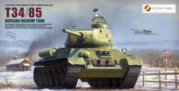 1girl blue_eyes caterpillar_tracks commentary_request commission english_text grey_hair highres il-2 military military_vehicle motor_vehicle original outdoors red_star russian_text snow soviet soviet_army spacebar_hobby star_(symbol) t-34 t-34-85 tank tank_turret world_war_ii