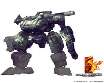 armor front_mission front_mission_5 helmet machinery mecha no_humans robot weapon