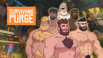 6+boys abs bara beard beard_over_mouth beard_stubble big_belly blonde_hair blue_hair body_fur body_hair brown_hair buzz_cut character_request chest_tuft completely_nude connected_beard construction_worker cowboy_shot cross_scar dark-skinned_male dark_skin ear_piercing eyepatch facial_hair facial_scar fat fat_man fellatio full_beard goatee hair_tattoo hairy hard_hat headband helmet highres large_pectorals looking_at_viewer male_focus mature_male mohawk multiple_boys multiple_scars muscular muscular_male navel navel_hair nipples nude old old_man oral pectorals piercing promotional_art public_indecency public_nudity scar scar_on_arm scar_on_cheek scar_on_face scar_on_nose second-party_source seductive_smile short_hair smile sparse_chest_hair spiked_hair standing stomach strongman_waist stubble surviving_purge_(grizzlygamerdev) thick_beard thick_chest_hair thick_eyebrows thick_navel_hair undercut very_dark_skin very_short_hair vliir_(vliirsburger) white_hair white_headband yaoi zenra